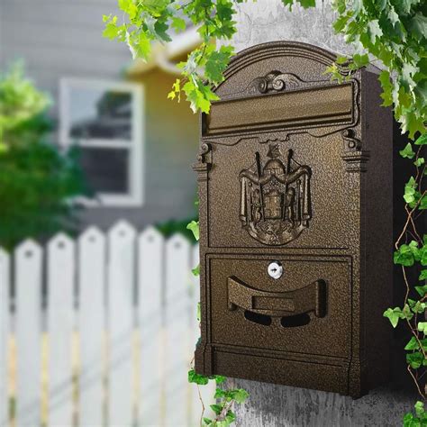 lock metal pole to box|small lockable mailboxes.